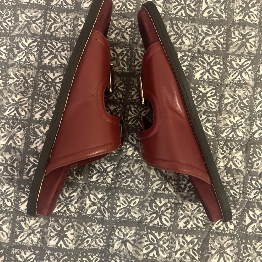 NWOT Free People Sage Sandals with Gold Buckles - Picture 4 of 7